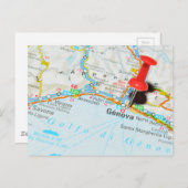 Genova, Italië Briefkaart (Voorkant / Achterkant)