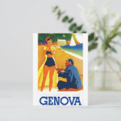  Genova Italië Toerisme Briefkaart (Staand voorkant)