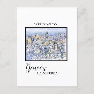 Genova la superba feestdagenkaart