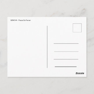 Genova - Piazza de Ferrari Briefkaart