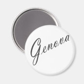 Genova Producten! Magneet (Voorkant / Achterkant)