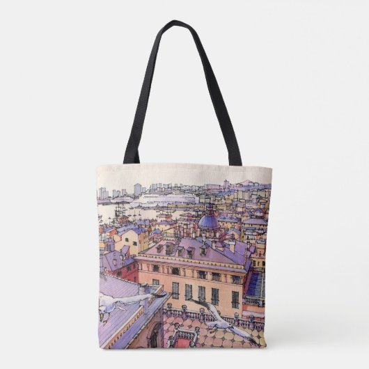 Genova Tote Bag (Achterkant)