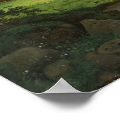 Genoveva in the Wood Clearing, 1839-41 Poster (Hoek)