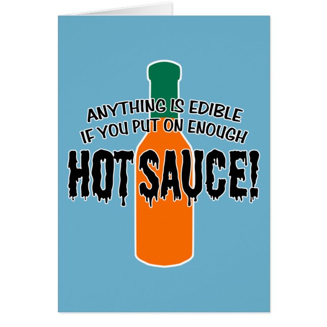 Genovoldoende hot sauce (Voorkant)