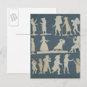 Genre Scene Briefkaart (Voorkant / Achterkant)