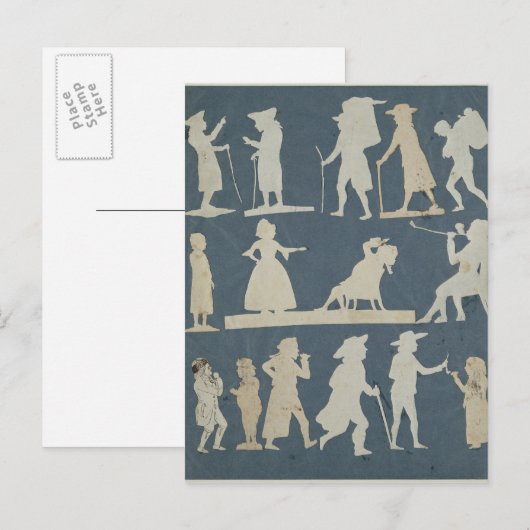 Genre Scene Briefkaart (Voorkant / Achterkant)