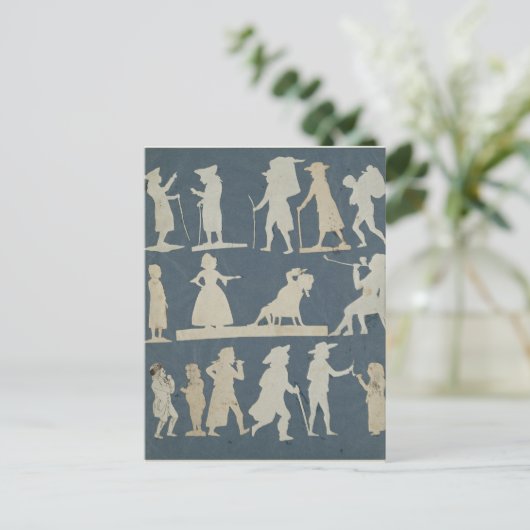 Genre Scene Briefkaart (Staand voorkant)