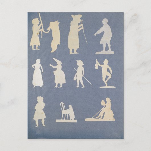 Genre Scene Briefkaart (Voorkant)