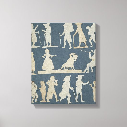 Genre Scene Canvas Afdruk (Voorkant)