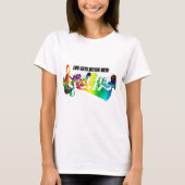  genres van muziek t-shirt (Voorkant)