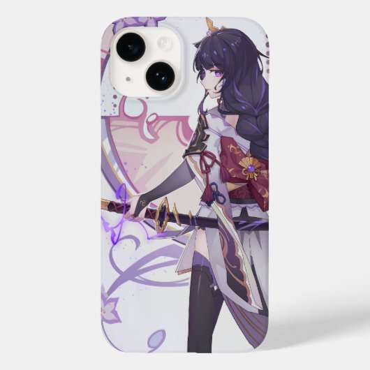Genshin impact Baal sakura bladeren Case-Mate iPhone Case (Achterkant)