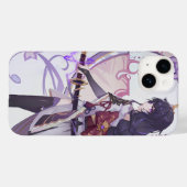 Genshin impact Baal sakura bladeren Case-Mate iPhone Case (Achterkant (horizontaal))