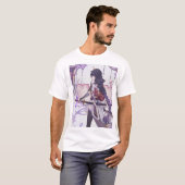 Genshin impact Baal sakura bladeren T-shirt (Voorkant volledig)