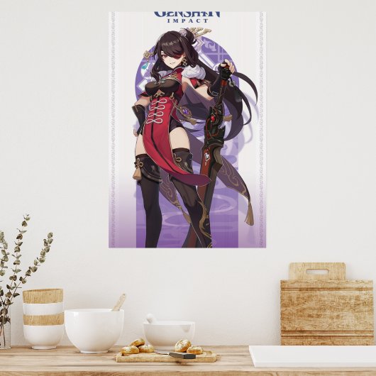 Genshin Impact Beidou Poster (Keuken)