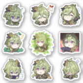 Genshin Impact Collei Stickers (Voorkant)