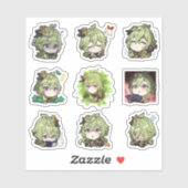Genshin Impact Collei Stickers (Vel)