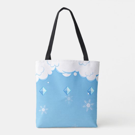 Genshin Impact Cryo Slime Tote Bag (Achterkant)