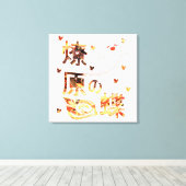 Genshin Impact Hu Tao Canvas Afdruk (Insitu (Houten vloer))