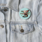 Genshin Impact: Kazuha Kaedehara Badge Ronde Button 5,7 Cm (In situ)