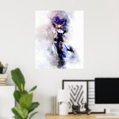 Genshin Impact - Lisa Poster (Thuiskantoor)