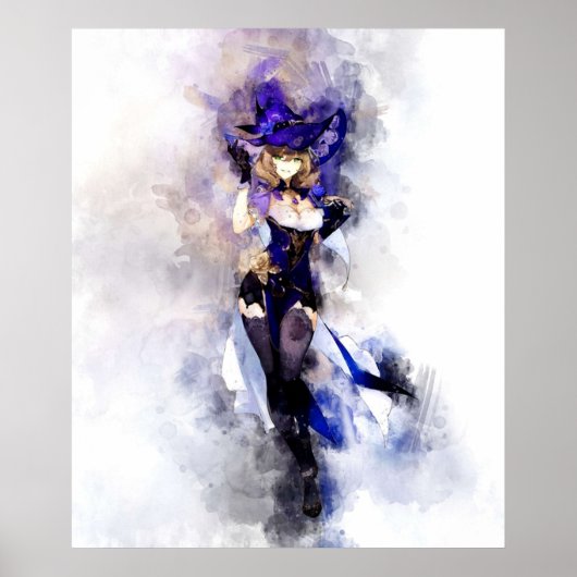 Genshin Impact - Lisa Poster (Voorkant)