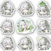 Genshin Impact: Nahida Stickers (Voorkant)