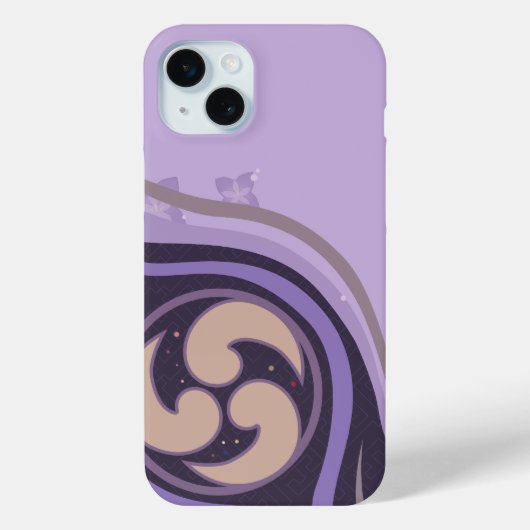 Genshin Impact Raiden Shogun Ei Case-Mate iPhone Case (Achterkant)