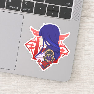 Genshin Impact Raiden Shogun Ei Sticker