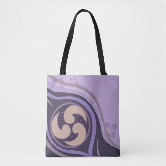 Genshin Impact Raiden Shogun Ei Tote Bag (Voorkant)