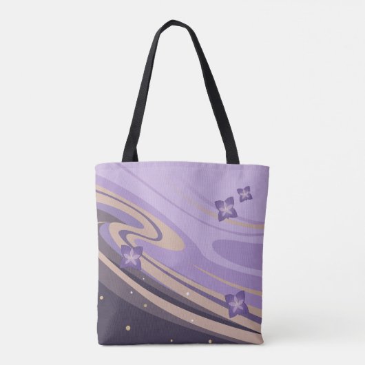 Genshin Impact Raiden Shogun Ei Tote Bag (Achterkant)