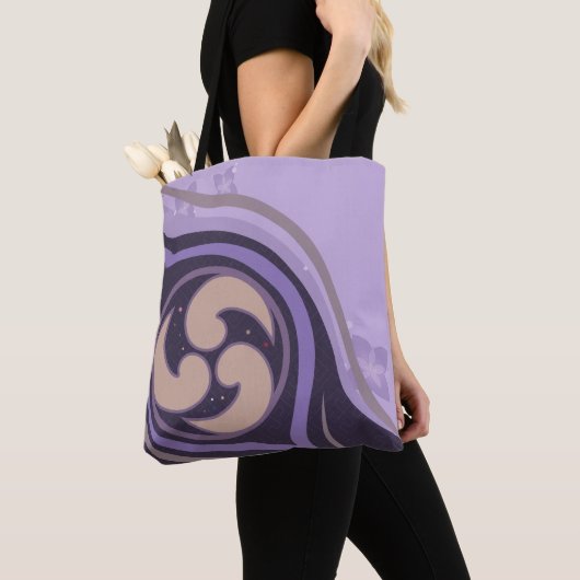 Genshin Impact Raiden Shogun Ei Tote Bag (Dichtbij)