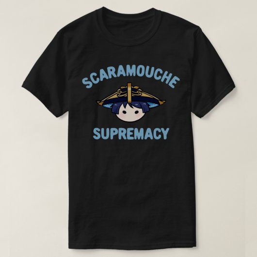 Genshin Impact Scaramouche Wanderer Supremacy Morc T-shirt (Design voorkant)