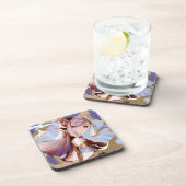 Genshin Impact Shenhe Bier Onderzetter (Rechterzijde)