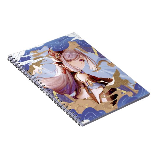 Genshin Impact Shenhe Notitieboek (Rechterzijde)