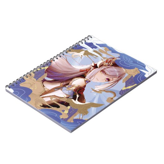 Genshin Impact Shenhe Notitieboek (Linkerzijde)