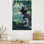 Genshin Impact Tighnari Natuur Poster (Keuken)