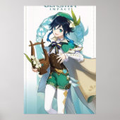 Genshin Impact Venti Poster (Voorkant)