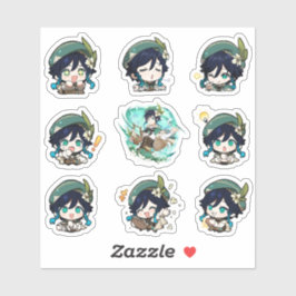 Genshin Impact Venti Stickers