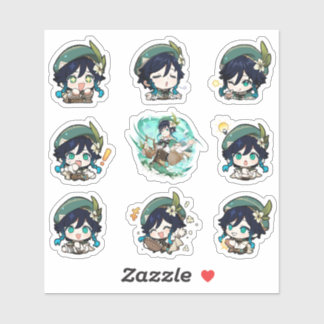 Genshin Impact Venti Stickers