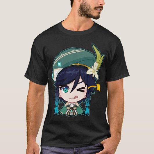Genshin Impact - Venti T-shirt (Voorkant)