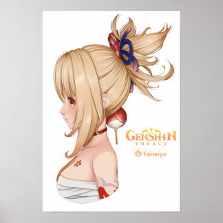 Genshin Impact: Yoimiya (fanart) Poster
