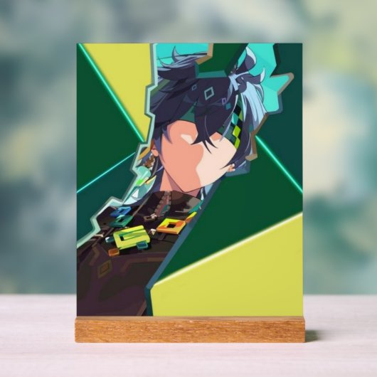 Gensin Impact  Acryl Bord (Neutraal)