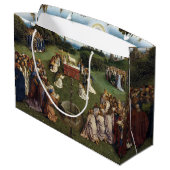 Gent Altarpart (detail), Van Eyck Brothers Large Groot Cadeauzakje (Achterkant Gekanteld)