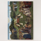 Gent Altarpart (detail), Van Eyck Brothers Legpuzzel (Verticaal)