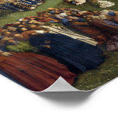 Gent Altarpart (detail), Van Eyck Brothers Poster (Hoek)