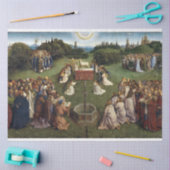 Gent Altarpart (detail), Van Eyck Brothers Tissuepapier (Craft)