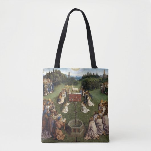 Gent Altarpart (detail), Van Eyck Brothers Tote Bag (Voorkant)