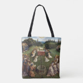Gent Altarpart (detail), Van Eyck Brothers Tote Bag (Achterkant)