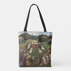 Gent Altarpart (detail), Van Eyck Brothers Tote Bag