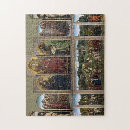 Gent Altarpart, Van Eyck Brothers Legpuzzel (Verticaal)